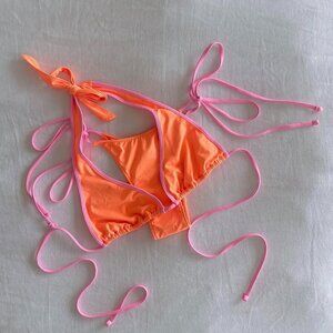 FRANKIE'S BIKINIS DIANA HALTER BIKINI TOP